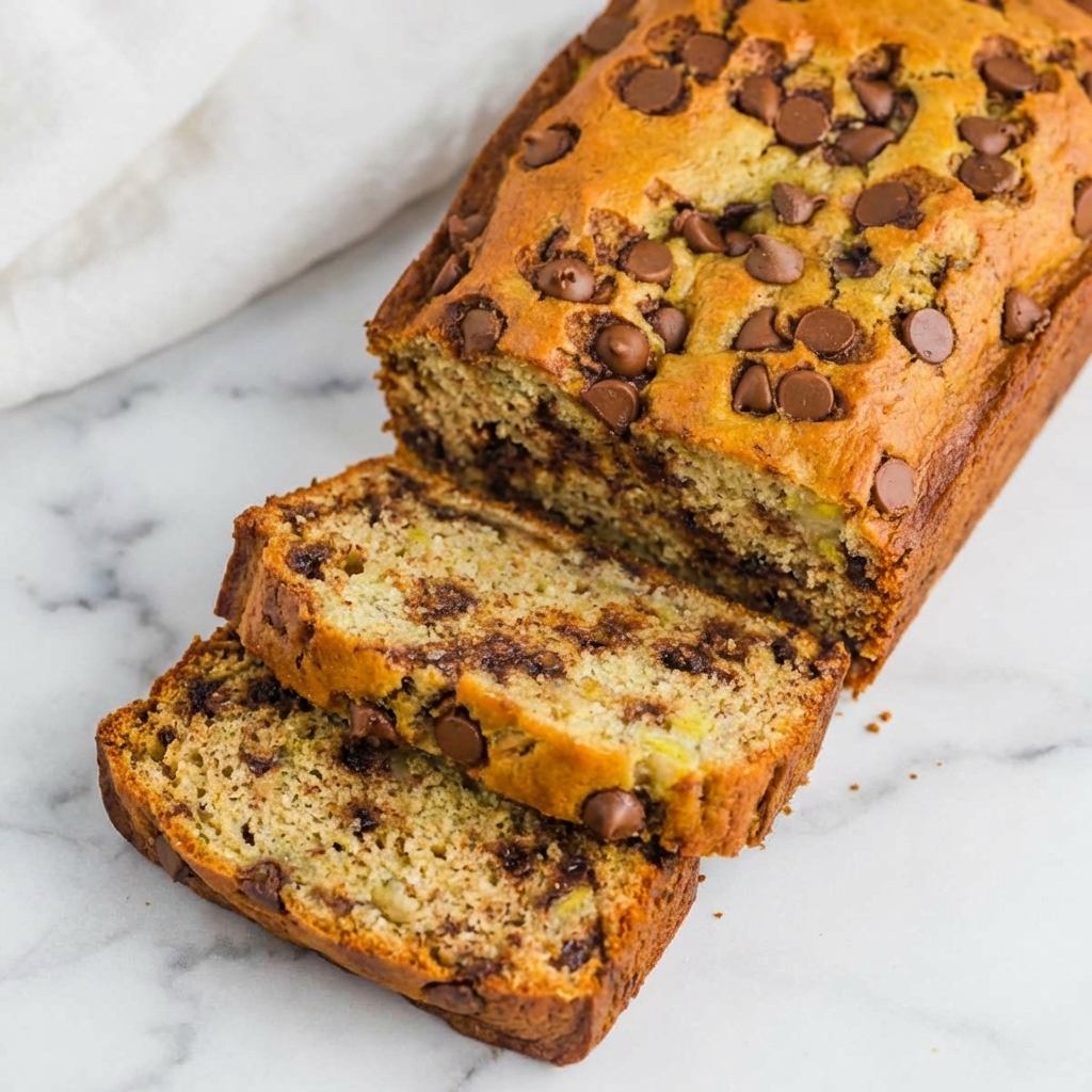 Banana Chocolate Chip Bread (The One with Melty Chocolate in Every Bite)