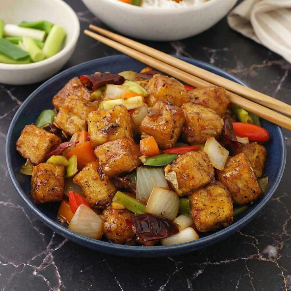 Spicy Szechuan Tofu