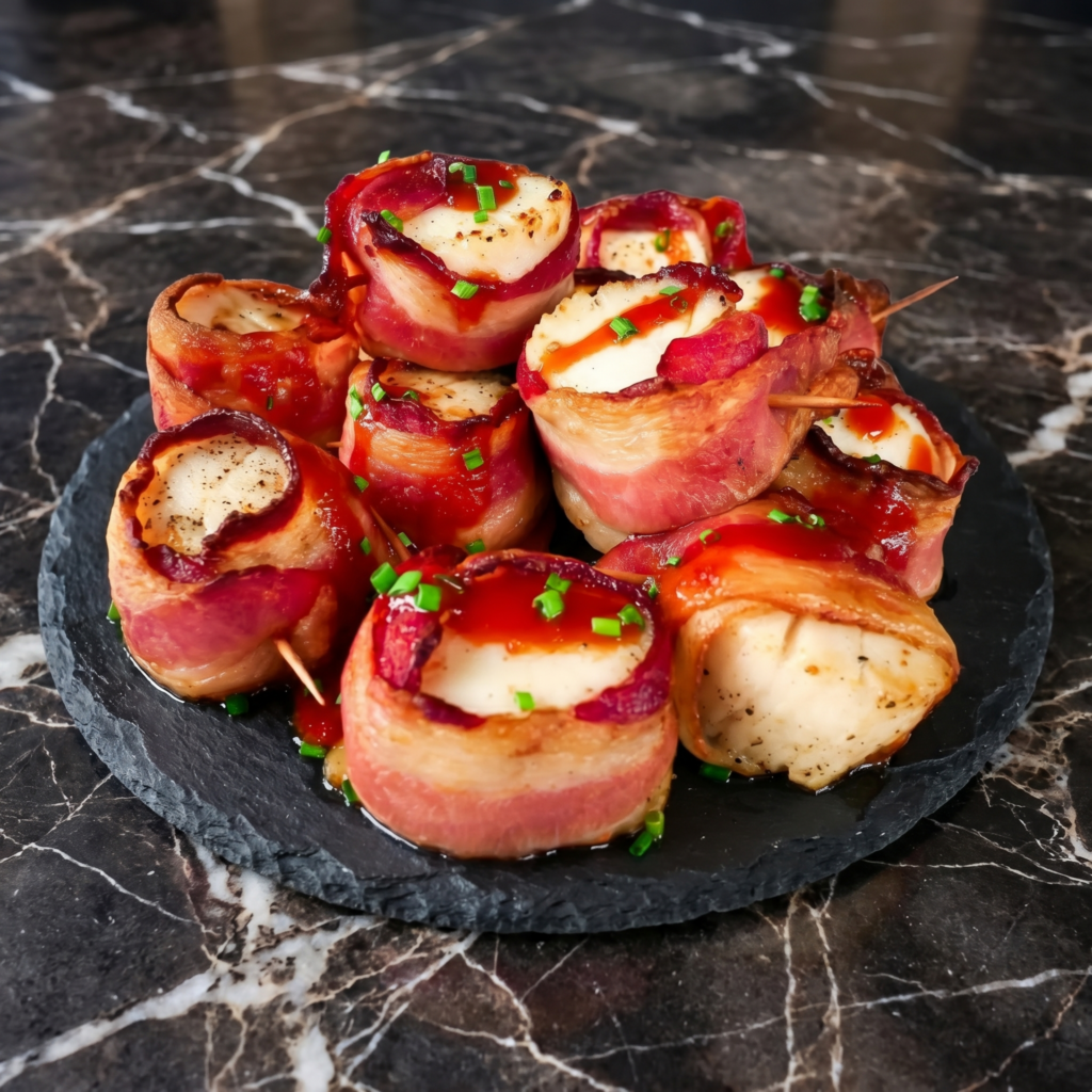 Bacon-Wrapped Scallops